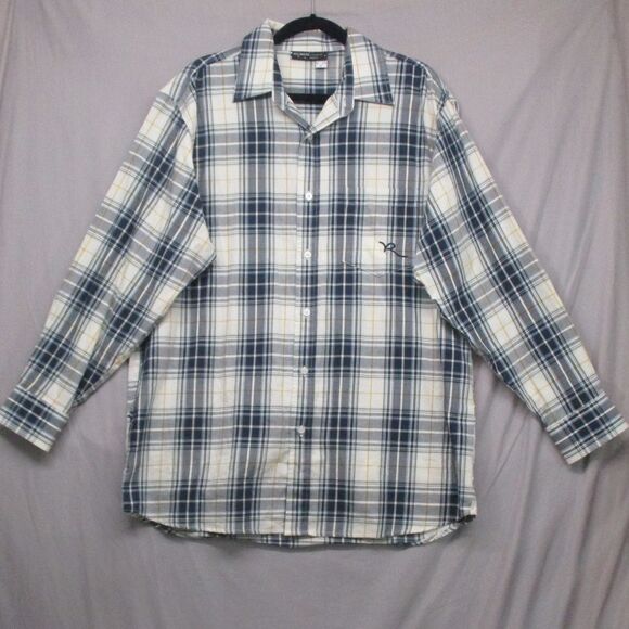Rocawear Multicolor Casual Plaid Button Up Shirt Mens Size Extra Large - Picture 1 of 10